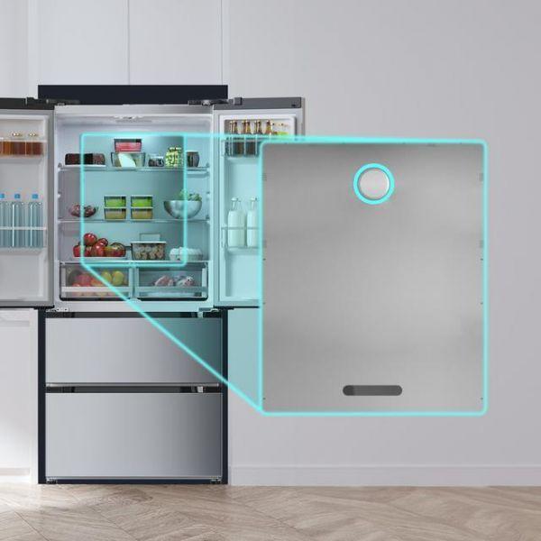 Frigorífico de Porta Francesa Independente CECOTEC FD436 (288 L - 183x83,6x63,6 cm - 183 cm - Inox), miniatura 4