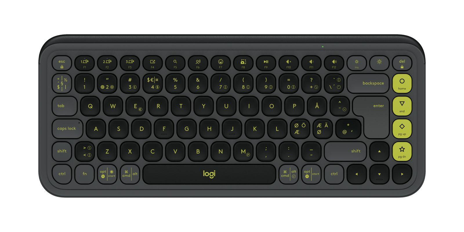 Teclado LOGITECH POP Icon Keys (Nórdico - Teclas tesoura - Mini - Grafite) — miniatura 2