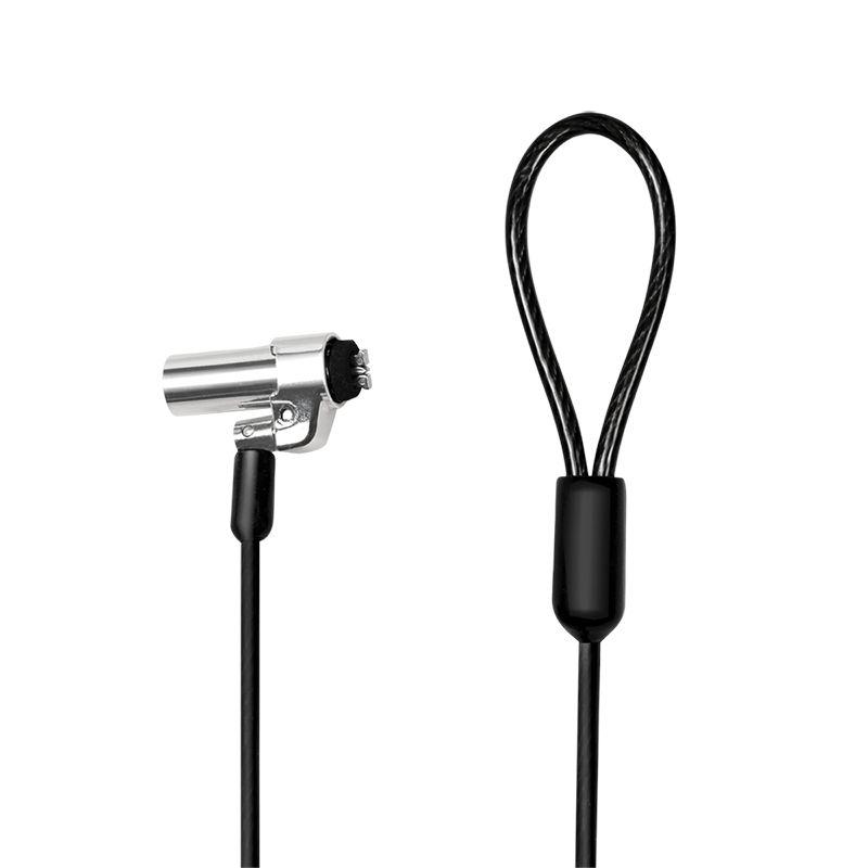 Cadeado Antirroubo para Portátil LOGILINK NBS013 (Nano Slot - 1,8 m - Preto, Prateado), miniatura 2