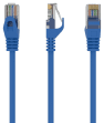 Cabo de Rede GEMBIRD PP6U-2M/B (2 m - Cat.6 - RJ-45 - Azul)