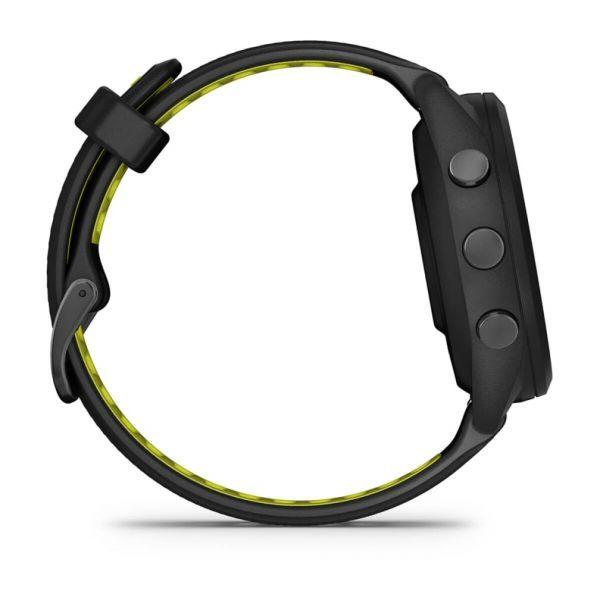 Smartwatch GARMIN Forerunner 265S (42 mm - AMOLED 1,1" - Preto/Amarelo) — miniatura 4