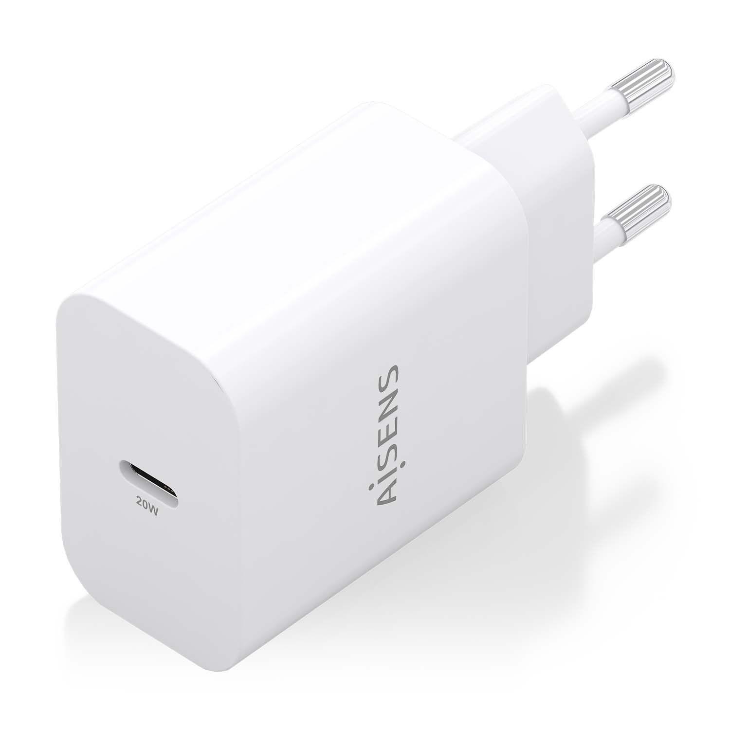 Carregador de Parede AISENS A110-0938 (20 W - Branco), miniatura 2