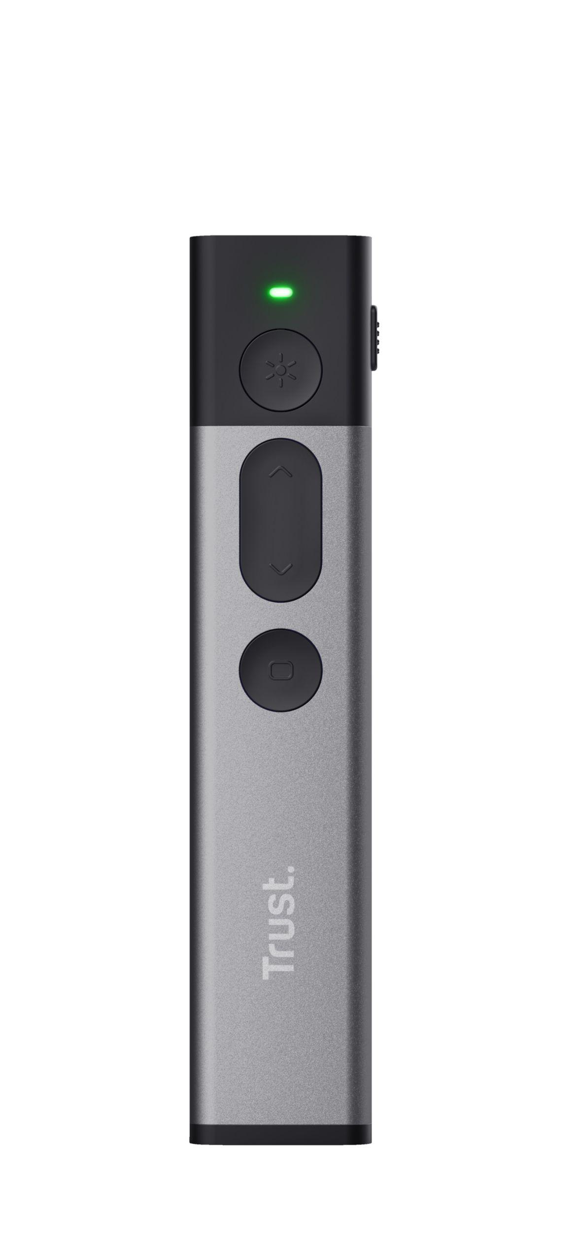 Apresentador TRUST Kazun (Micro-USB - Computador, portátil - Sem fios - Alumínio e Preto) — miniatura 3