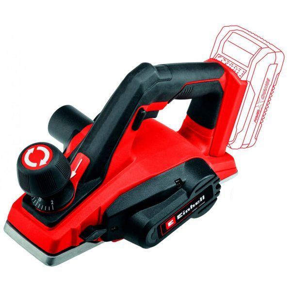 Plaina Elétrica sem Fios EINHELL TE-PL 18/82 Li-Solo (Alumínio - Preto/Vermelho), imagem 1