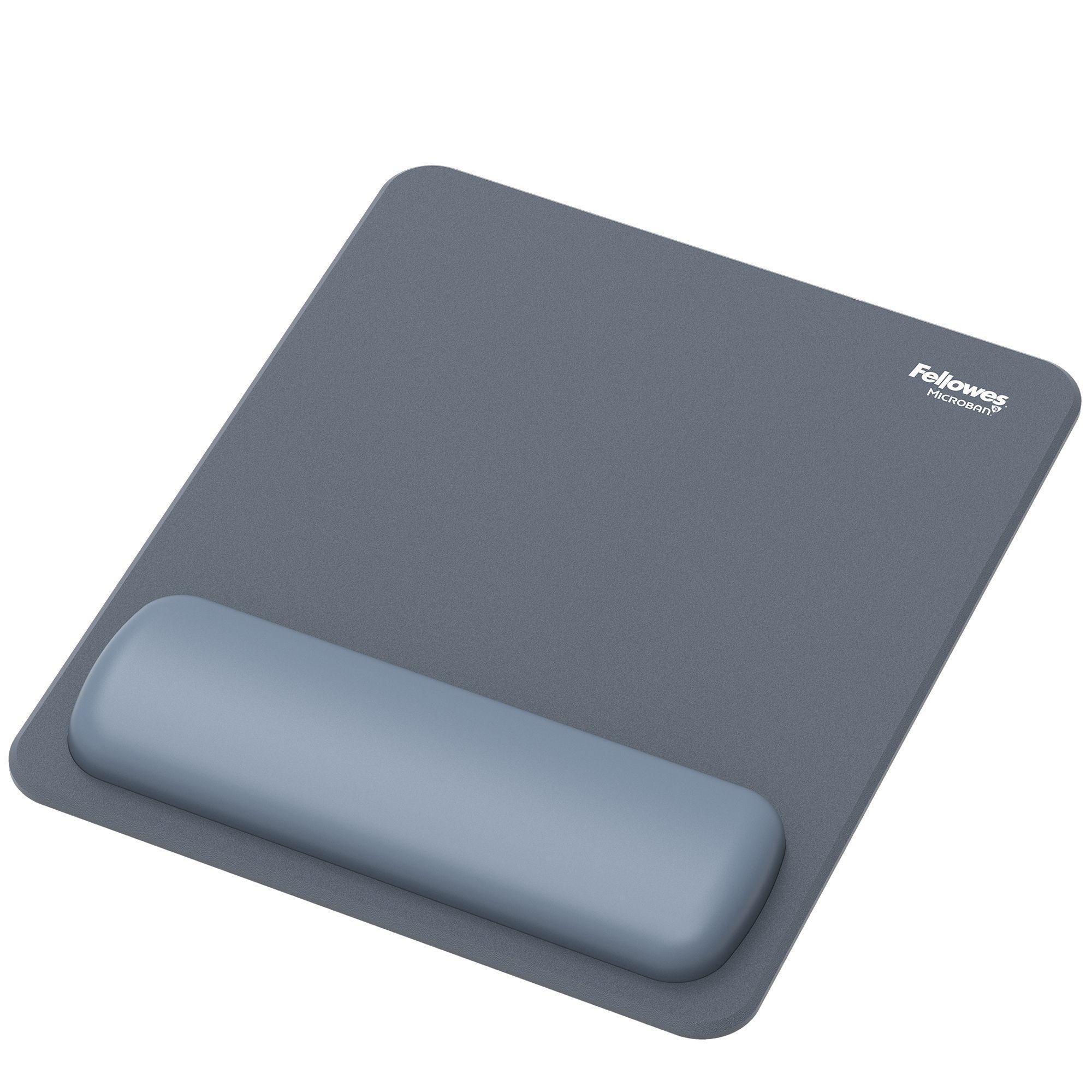 Tapete de Rato Ergonómico FELLOWES Breyta (1,75 cm - Verde Azulado)