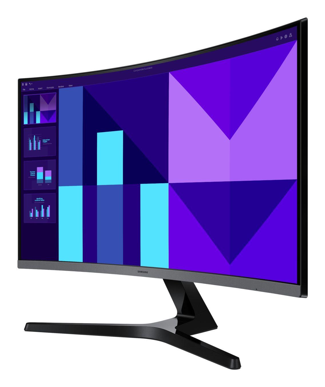 Monitor SAMSUNG S27D392GAU (27" - VA - 100 Hz - Preto) — miniatura 3
