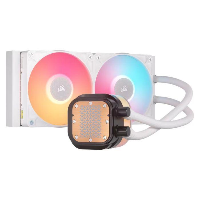 Kit de Refrigeração Líquida CORSAIR iCUE LINK TITAN 240 RX LCD (240 mm - LCD 2,1" - Branco), miniatura 2