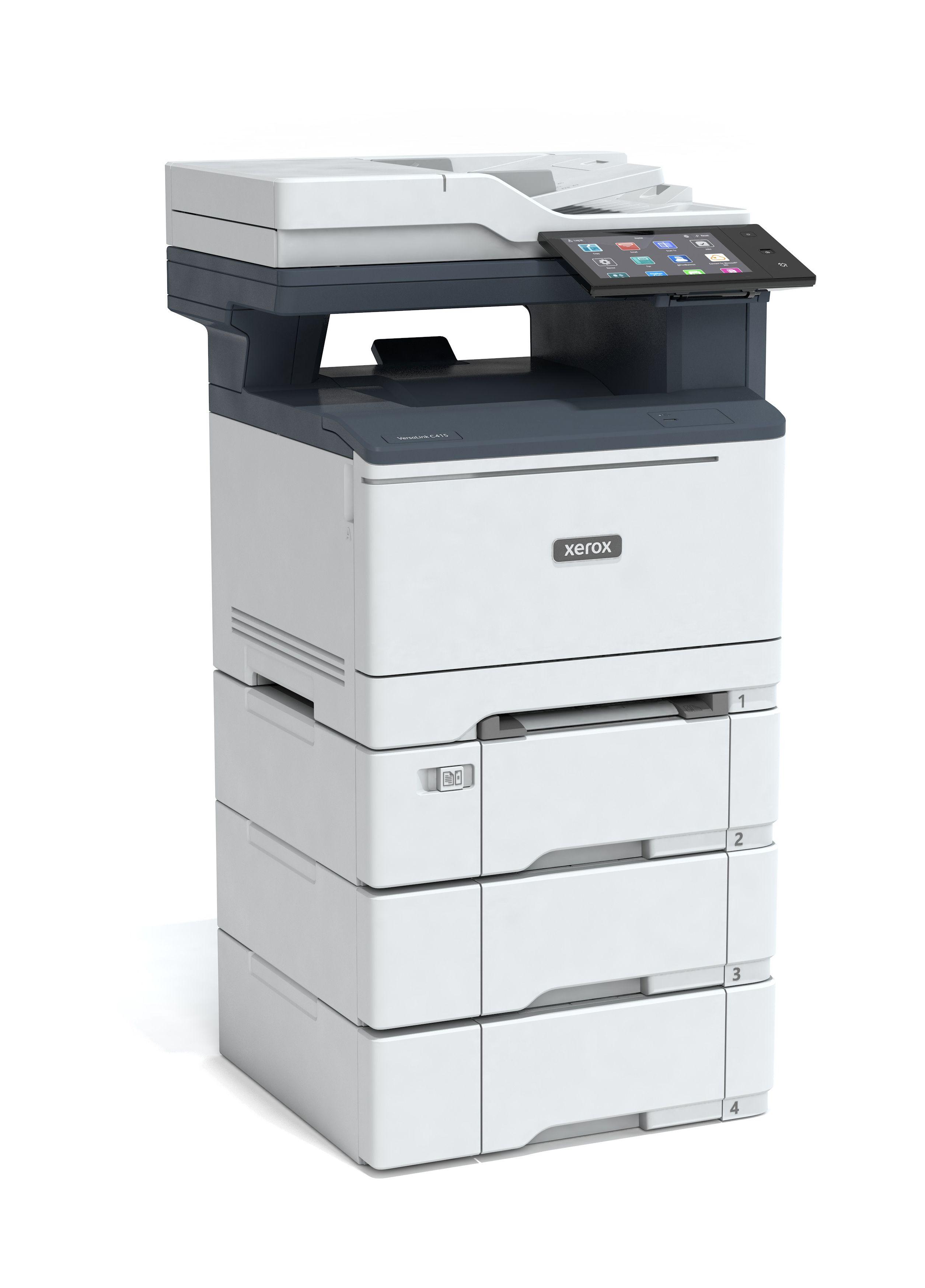 Impressora Laser Multifunções XEROX VersaLink C415V_DN (A4 - Impressão a cores - 251 folhas - Branco e Cinzento) — miniatura 5