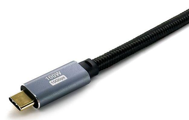 Cabo USB-C EQUIP 128359 (3 m - USB C - Preto) — miniatura 4
