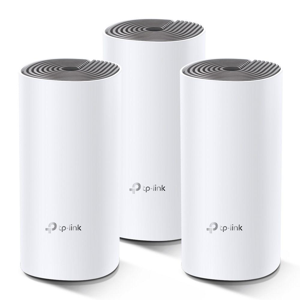 Sistema Mesh Wi-Fi TP-LINK Deco E4 (3-Pack) (Wi-Fi 5 - 1167 Mbit/s - Banda dupla - Branco e Cinzento) — miniatura 2