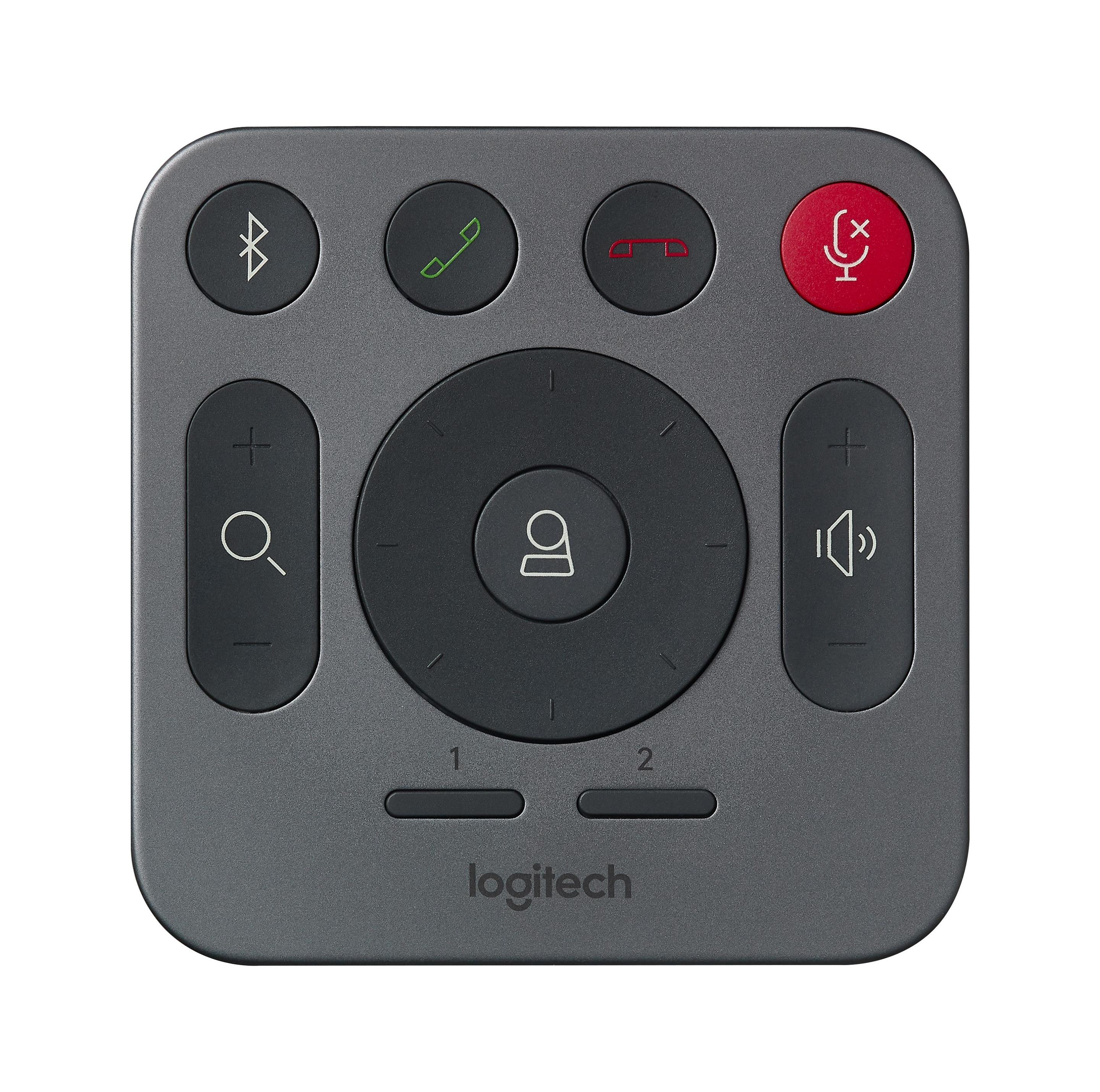 Comando para Sistema de Videoconferência LOGITECH 993-001940 (RF sem fios - Preto)