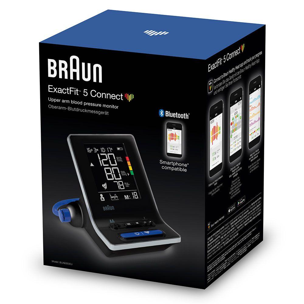 Esfigmomanómetro de Braço BRAUN ExactFit 5 Connect (Preto), miniatura 3