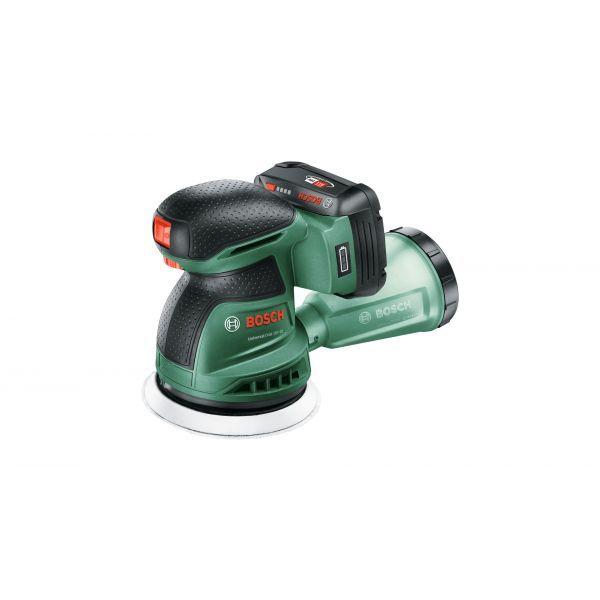 Lixadora Excêntrica BOSCH UniversalOrbit 18V-20 (Preto e Verde)