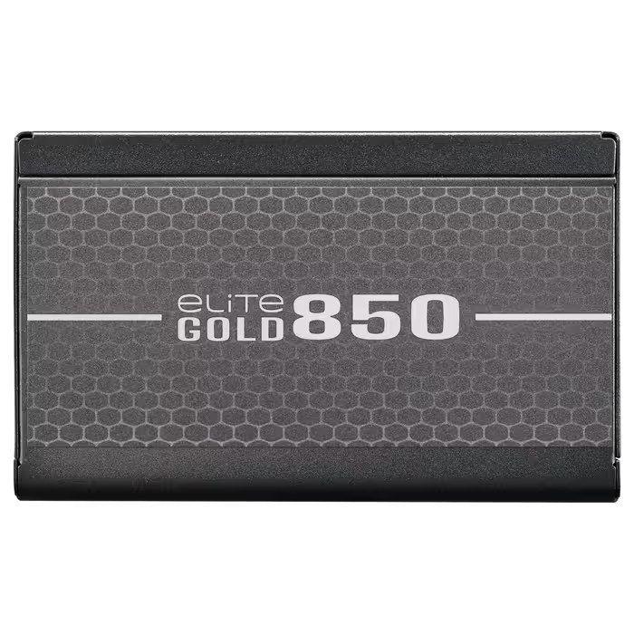 Fonte de Alimentação COOLER MASTER Elite Gold 850W (850 W - 80 PLUS Gold - Totalmente modular - Preto), miniatura 3