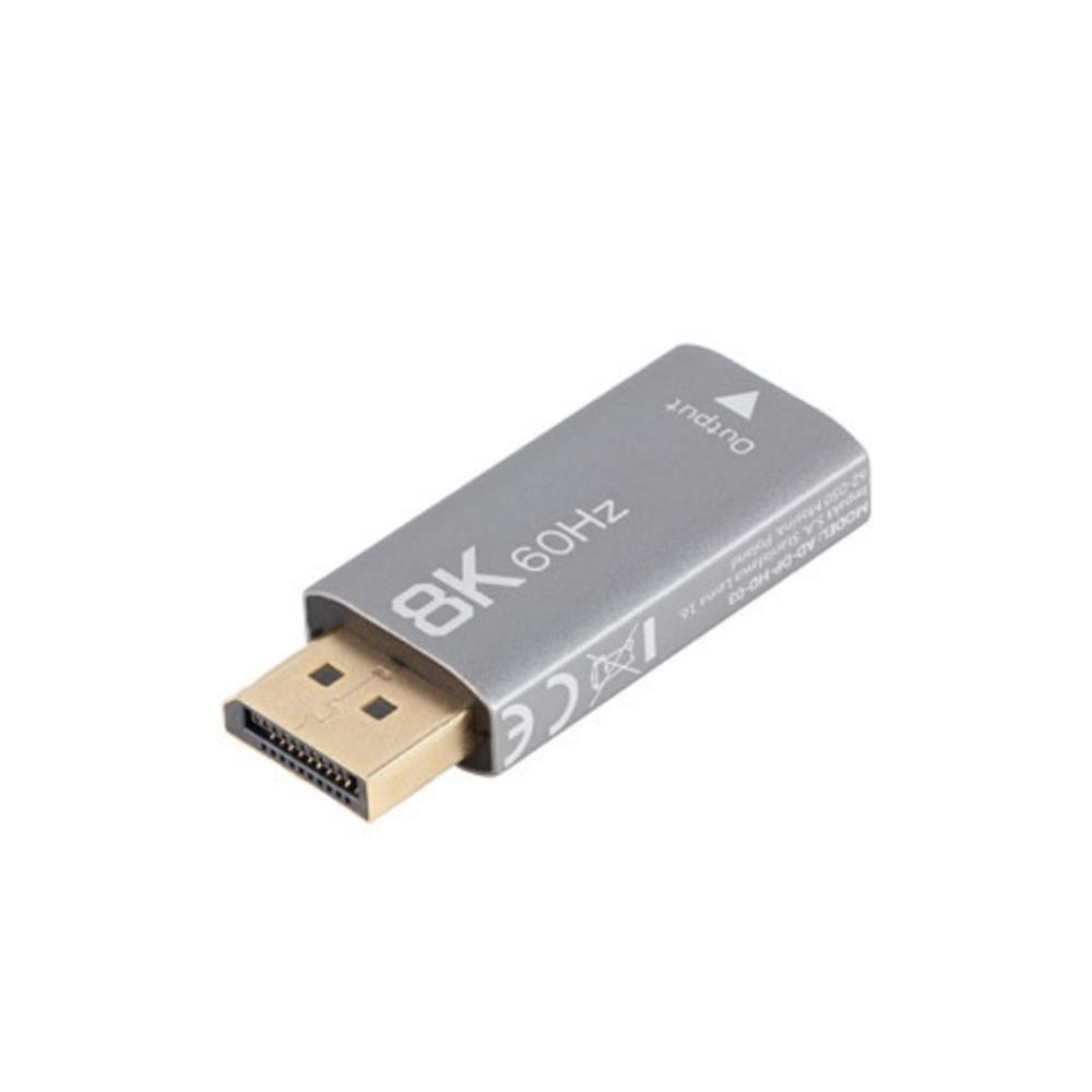 Adaptador DisplayPort para HDMI LANBERG AD-DP-HD-03 (0 m - Prateado)