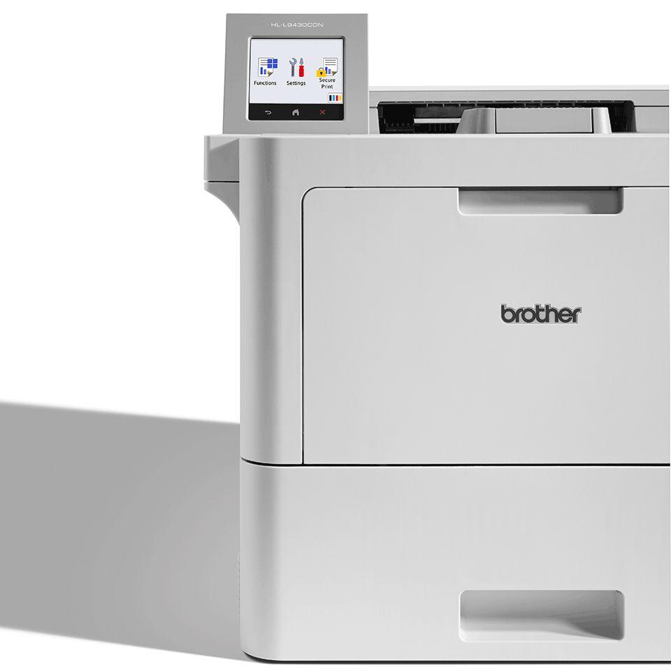 Impressora Laser a Cores BROTHER HL-L9430CDN (A4 - 520 folhas - Opcional - Branco), miniatura 5