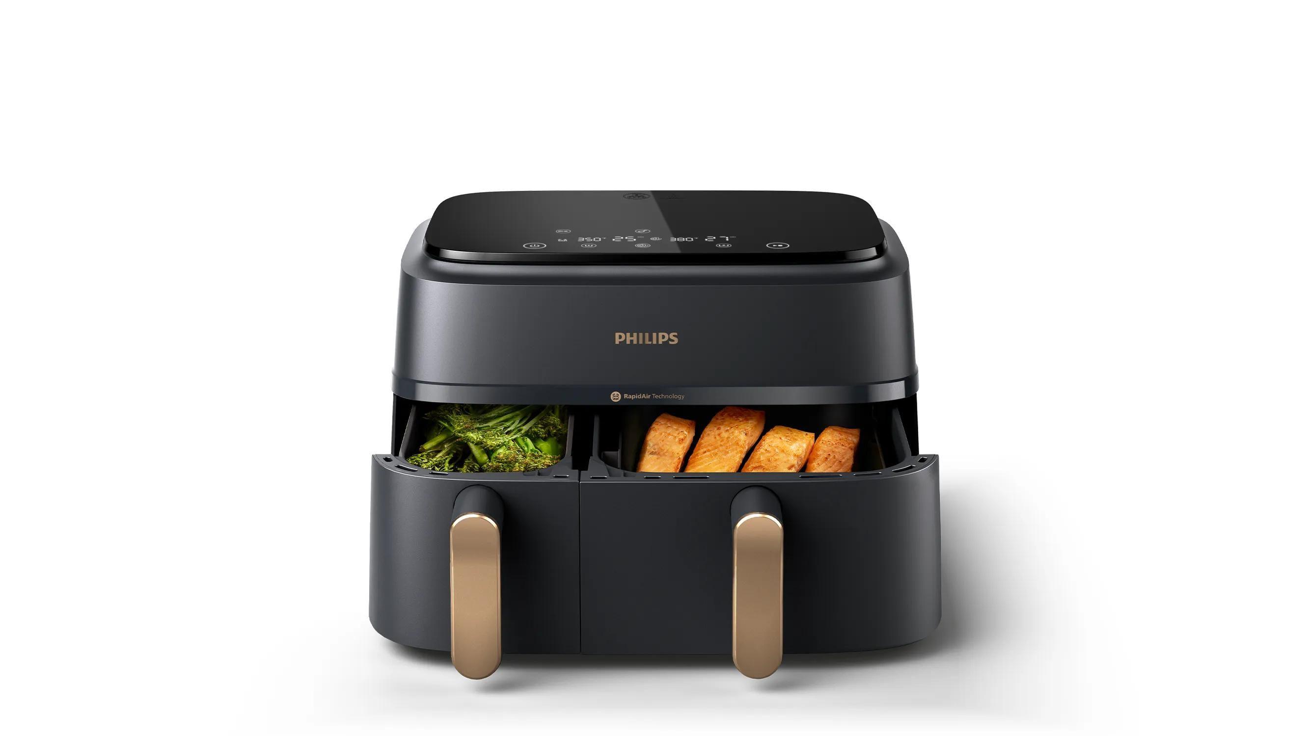 Fritadeira PHILIPS NA352/00 (2750 W - 200 °C - 40 °C - Preto e Bronze), miniatura 5