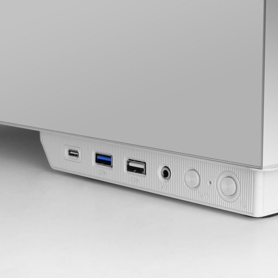 Caixa PC MARS GAMING MCPULSARW (ATX, Micro ATX, Mini-ITX - Midi Tower - Vidro temperado - Branco) — miniatura 3