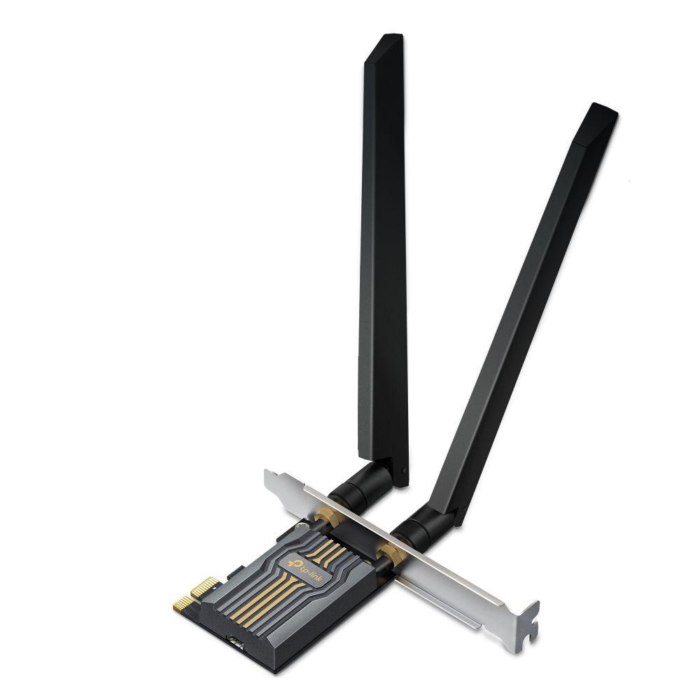 Placa de Rede PCIe TP-LINK Archer TBE400E (Wi-Fi 7 - 2880 Mbit/s - PCI Express - Preto)