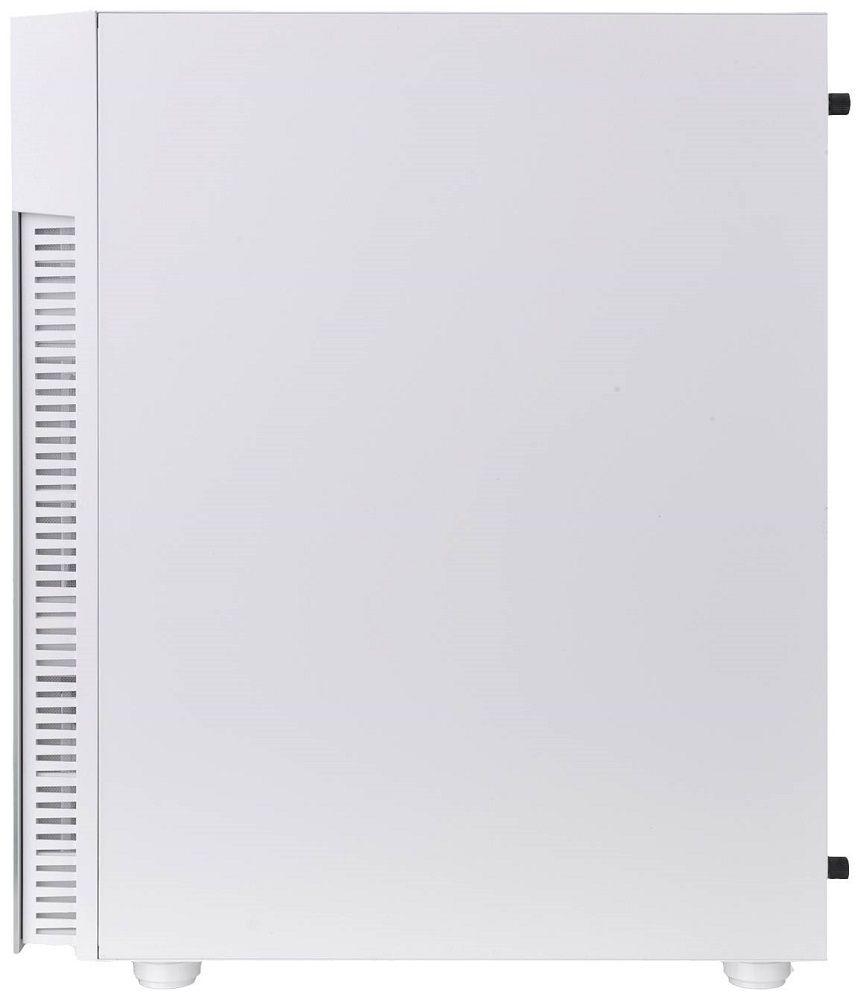 Caixa PC Gaming THERMALTAKE View 200 TG ARGB Snow (ATX, micro ATX, Mini-ITX - PS2 - Midi Tower - Branco) — miniatura 3