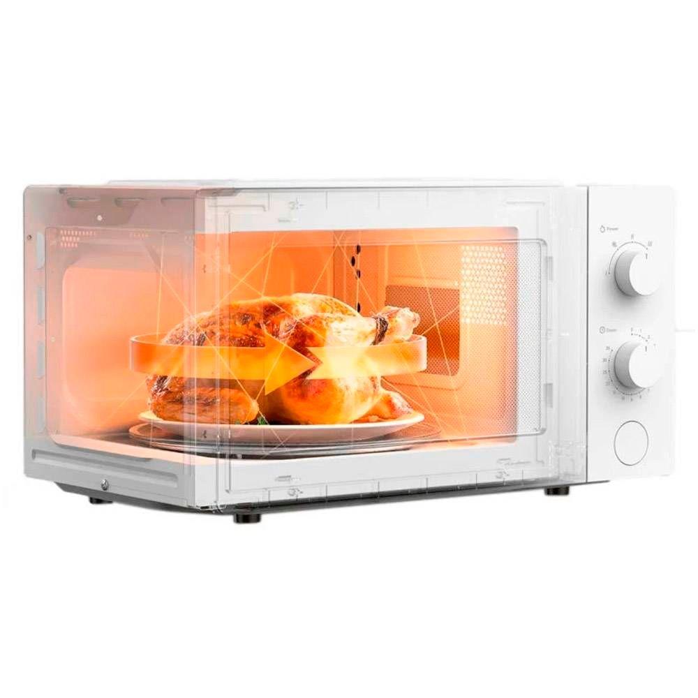 Micro-ondas Independente XIAOMI BHR7990EU (700 W - 20 l - Rotativo - Branco) — miniatura 4