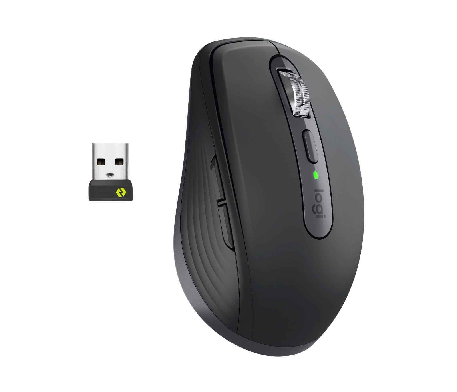 Rato LOGITECH MX Anywhere 3S para Empresas (Mão direita - 8000 DPI - Laser - Grafite) — miniatura 3