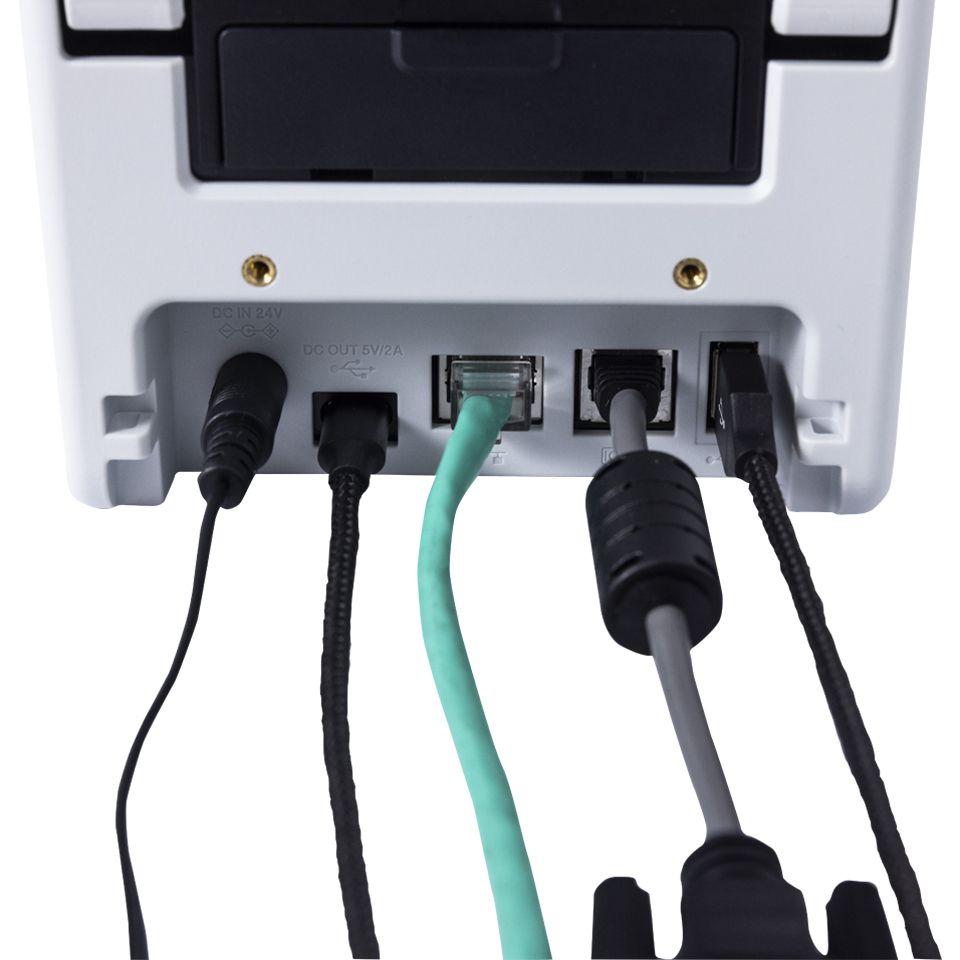 Impressora de Etiquetas BROTHER TD-2320DSA(300) (Com fios - Windows 10, Windows 11 - Preto/Cinzento), miniatura 6