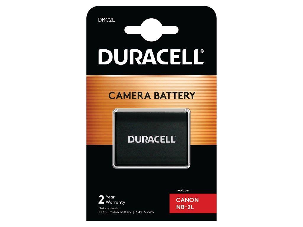 Bateria para Câmara DURACELL DRC2L (Cinzento)