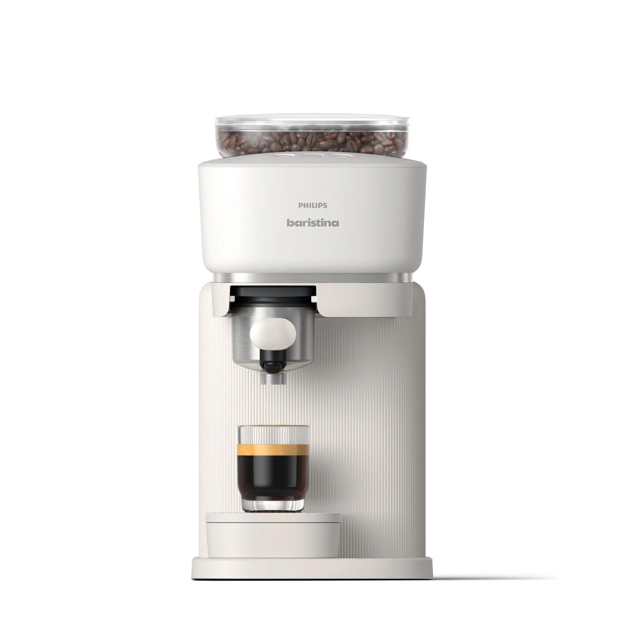 Máquina de Café Expresso PHILIPS Baristina BAR300/00 (Grãos de café - 1550 W - 16 bar - Branco)
