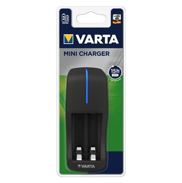 Carregador de Pilhas VARTA 57656101401 (AA, AAA - AC - Branco), miniatura 2