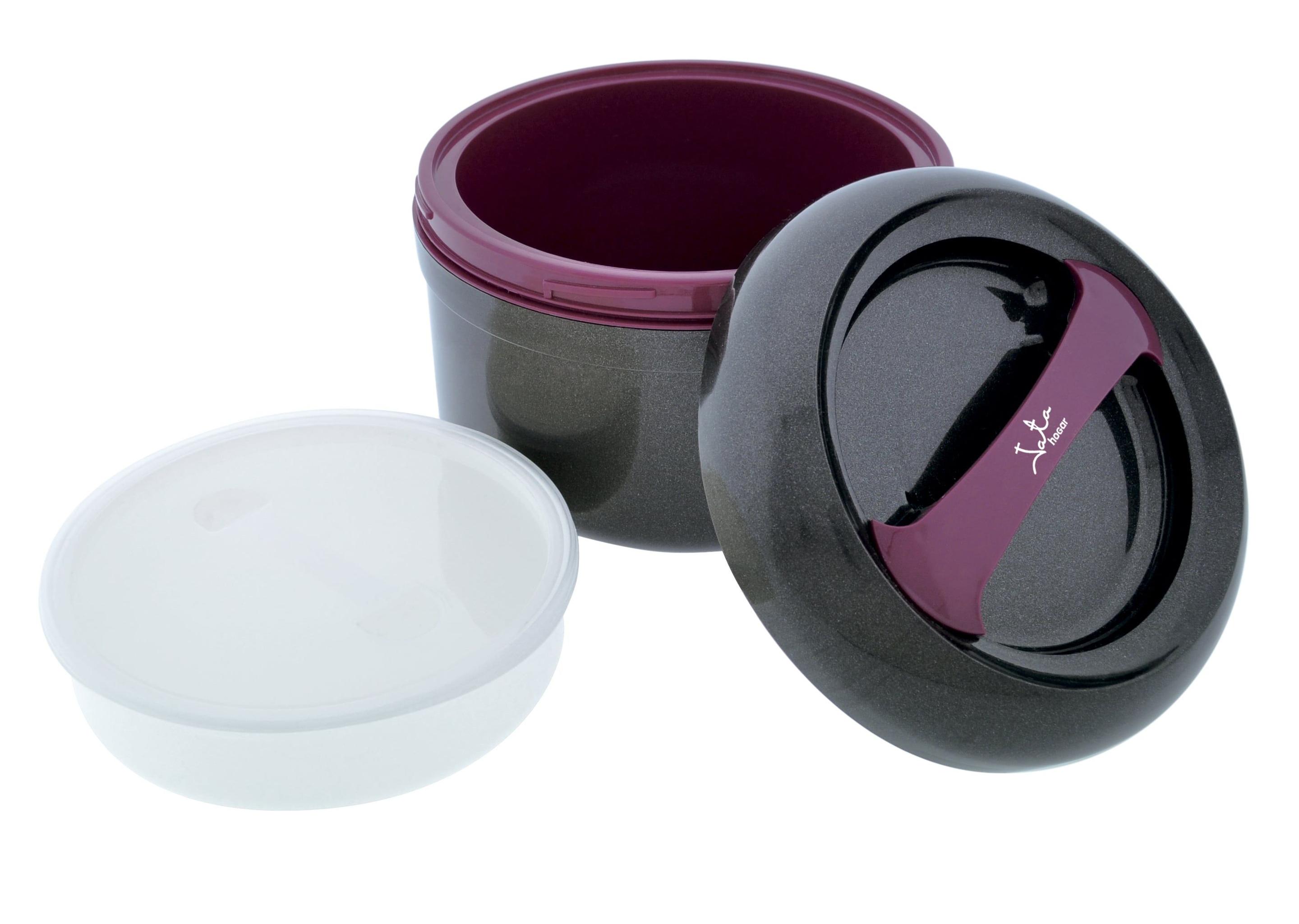 Recipiente de Almoço JATA 942 (Preto e Roxo)