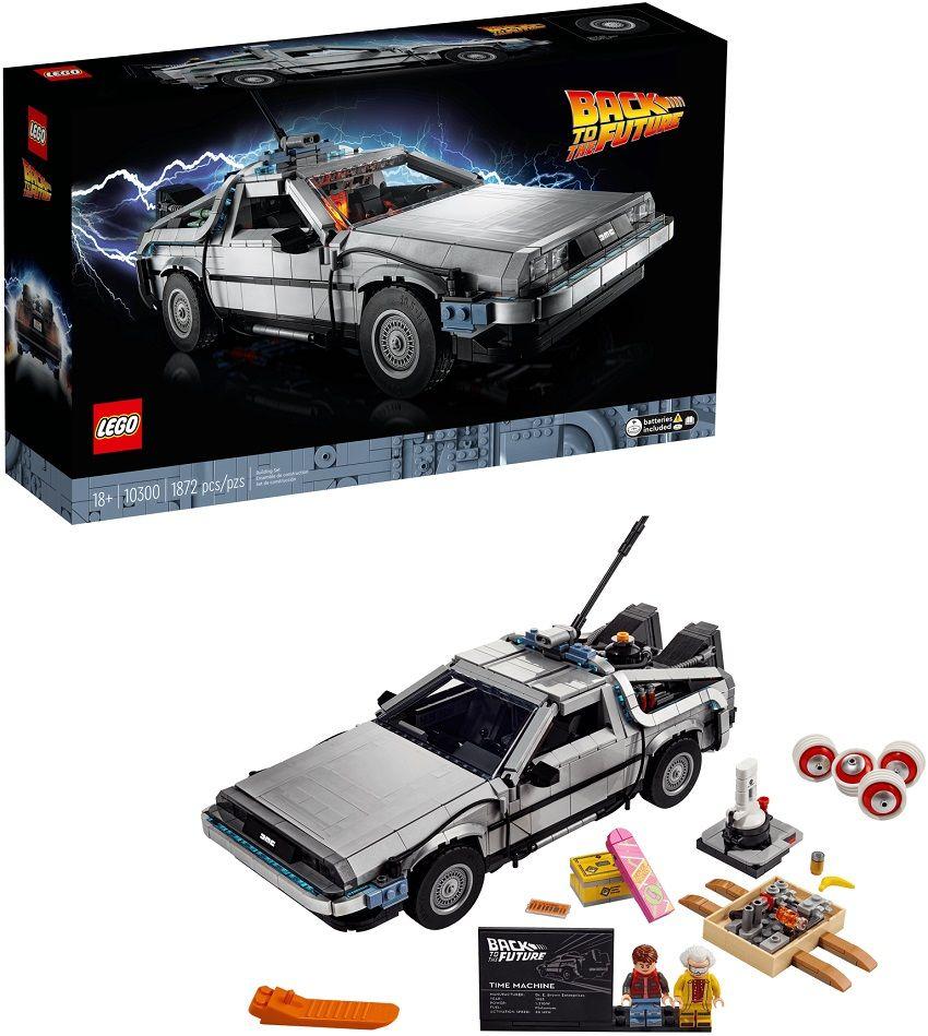 LEGO 10300 Icons Máquina do Tempo de Regresso ao Futuro (18+ anos - 1872 peças), miniatura 4