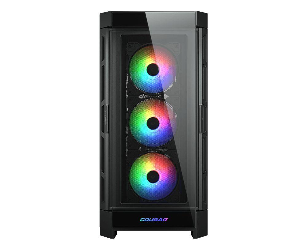Caixa PC COUGAR DuoFace Pro RGB (Midi Tower - Nylon - 19 cm - Preto) — miniatura 11