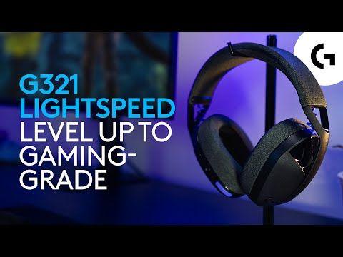 Headset Gaming LOGITECH G321 LIGHTSPEED (Binaural - Circum-aural - 4 cm - Branco) — miniatura 3