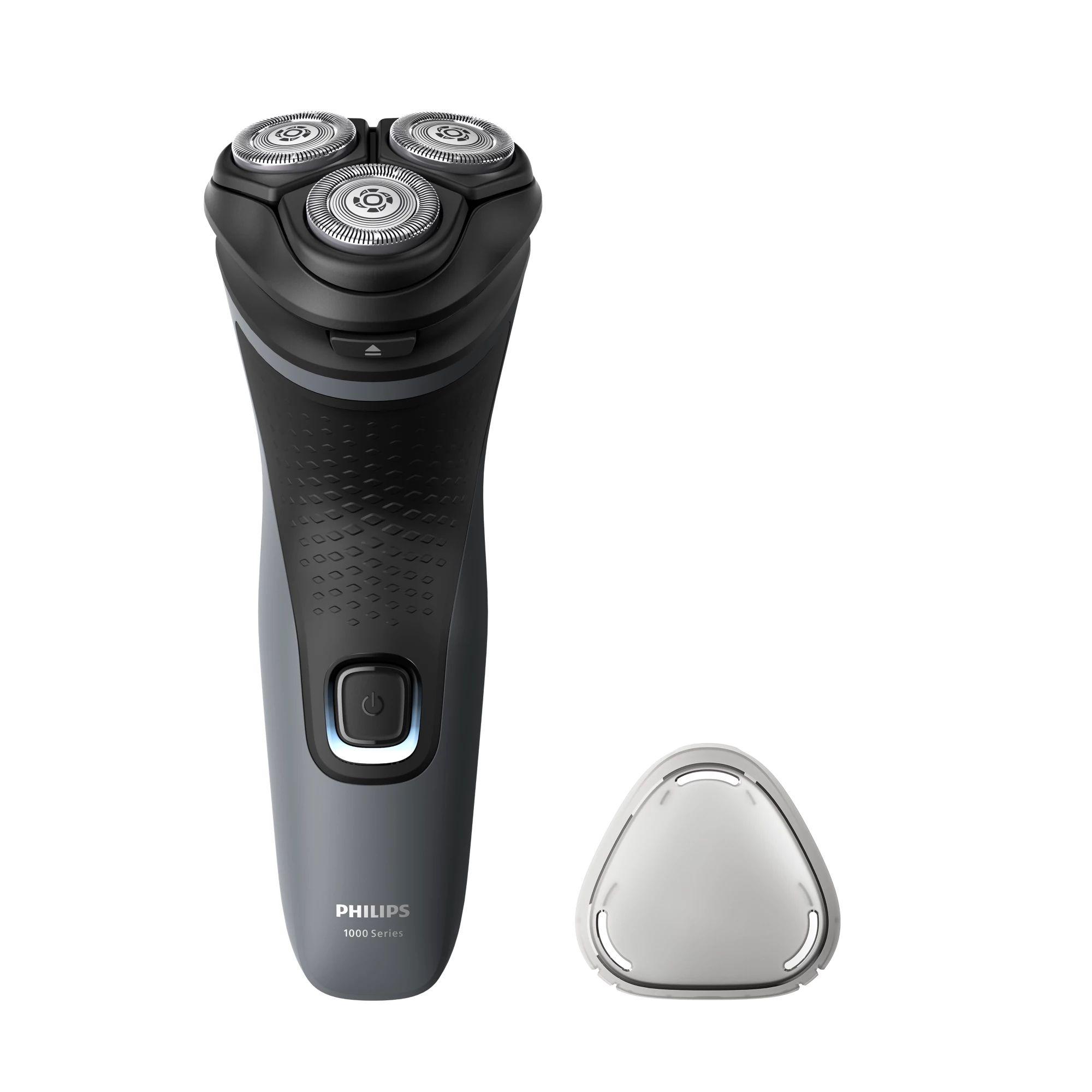 Máquina de Barbear PHILIPS Shaver 1000 Series S1142/00 (Preto e Cinzento)