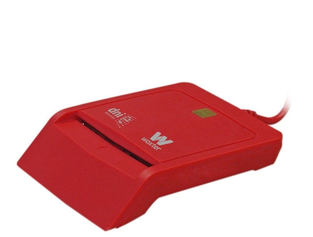 Leitor de Cartões do Cidadão WOXTER PE26-145 (USB 2.0 - Vermelho)