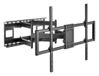 Suporte de Parede para TV GEMBIRD WM-120ST-01 (60–120″ - 120 kg - Preto) — imagem 1