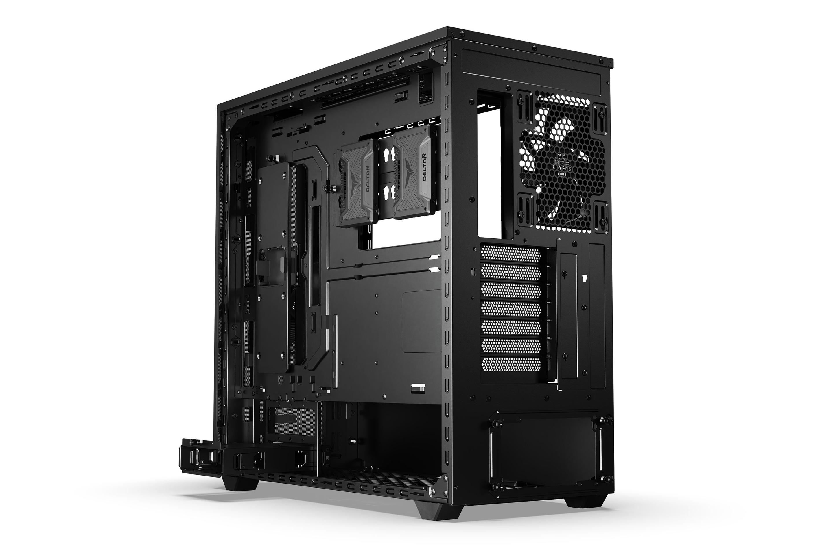 Caixa PC BE QUIET! Shadow Base 800 (ATX, EATX, micro ATX, Mini-ITX - Mid Tower - EATX, Mini-ITX, ATX, micro-ATX - Preto) — miniatura 6