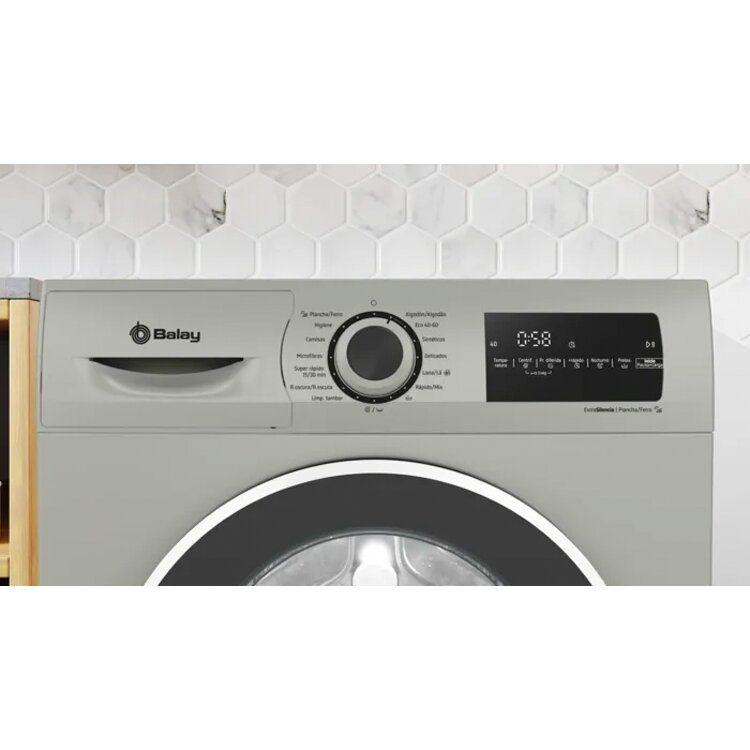 Máquina de Lavar Roupa Independente BALAY 3TS382X (1200 RPM - B - A - Inox), miniatura 3