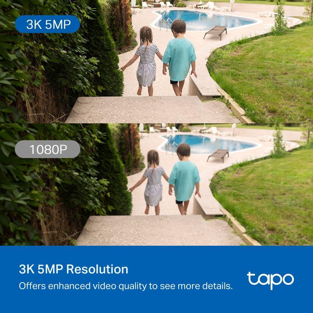 Câmara de Segurança IP TP-LINK Tapo C530WS (Exterior - 5 MP - 2880 x 1620 pixels - Branco), miniatura 10