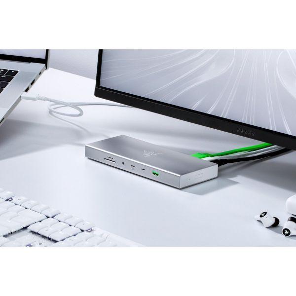 Dock USB 4 RAZER USB 4 Dock (1 m - Windows 10, Windows 11 - Prateado), miniatura 5