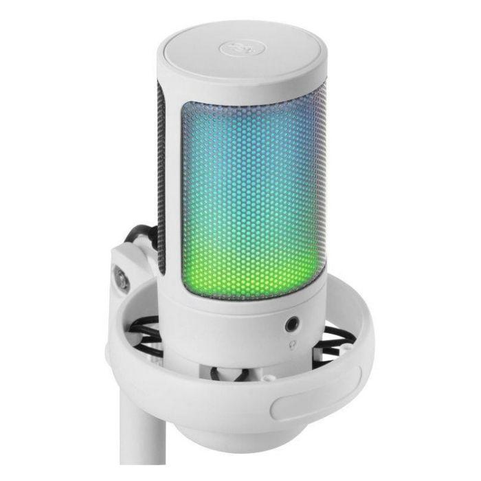 Microfone de Estúdio MARS GAMING MMIC-SE (Microfone de mesa - Com fios - USB/3.5 mm - Branco) — miniatura 4