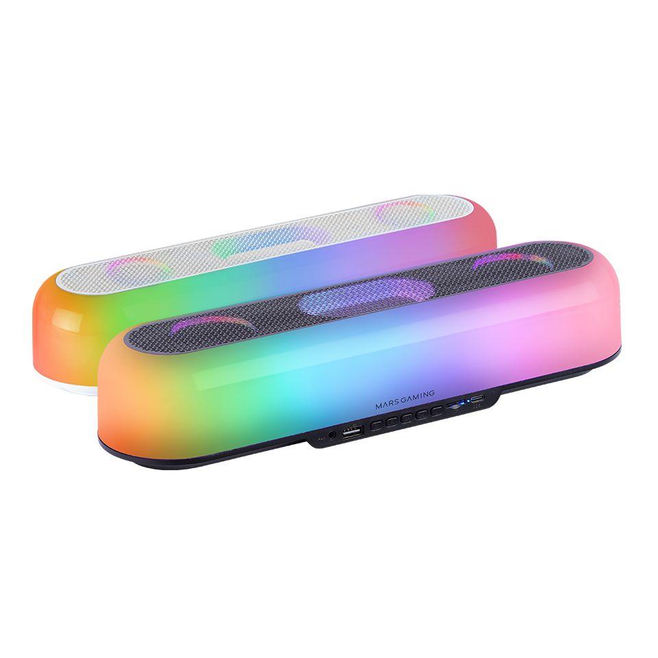 Barra de Som MARS GAMING MSB-ORB (20 W - USB Type-A para USB Type-C - Preto), miniatura 2
