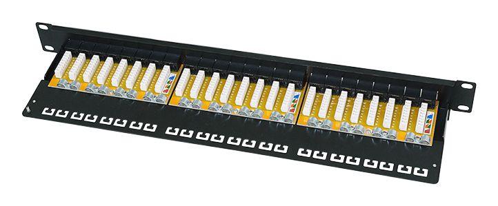 Painel de Patch LOGILINK NP0133 (10000 Mbit/s - Preto) — miniatura 3