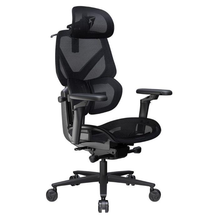 Cadeira Gaming Ergonómica THUNDERX3 FLEX Pro (Até 10 cm - Síncrona e para a frente - 88 cm - Preto)