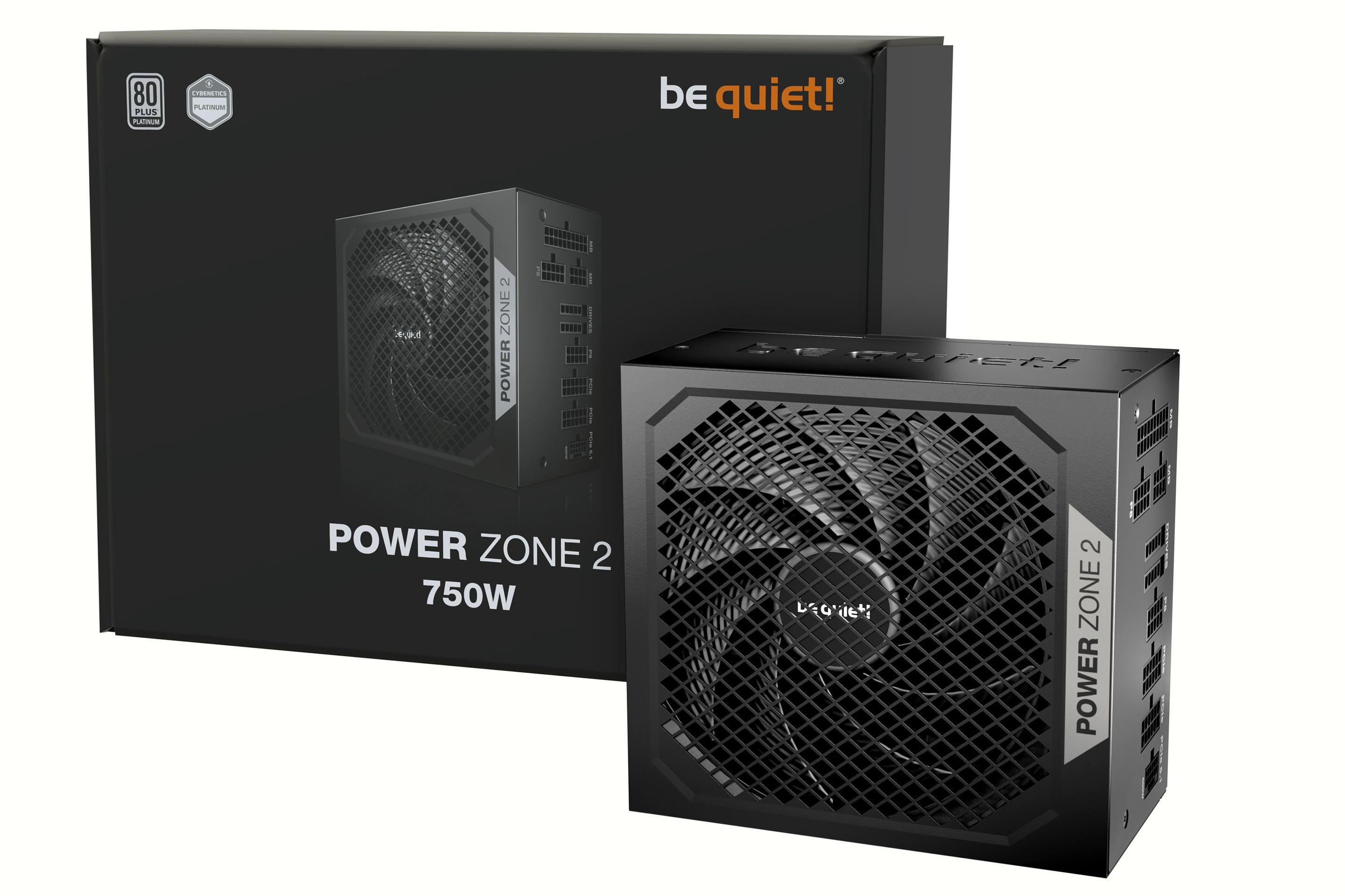 Fonte de Alimentação BE QUIET POWER ZONE 2 750W (ATX - 750 W - 80 Plus Platinum - Preto), miniatura 4