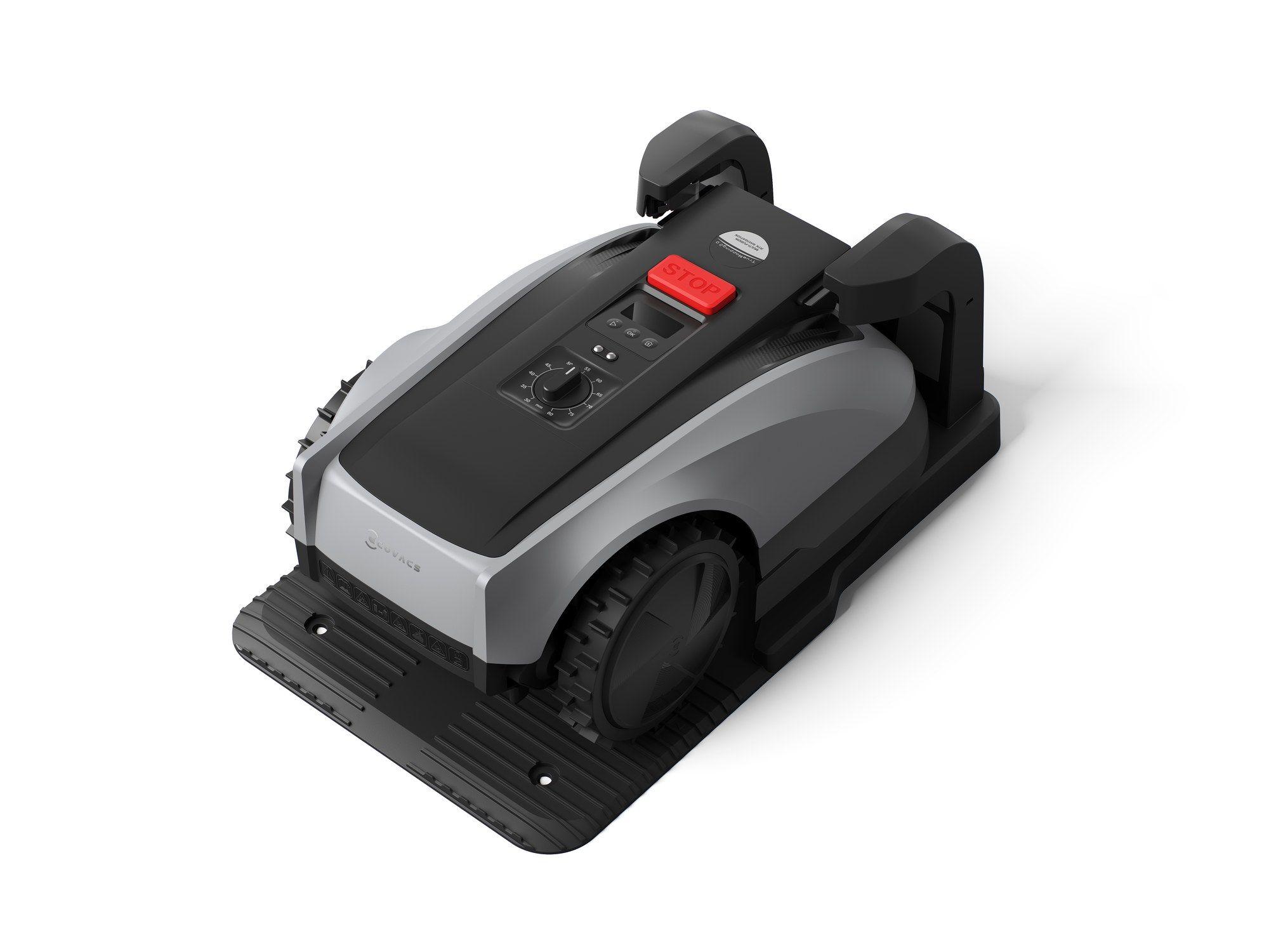 Cortador de Relva Robótico ECOVACS GOAT O600 RTK (600 m² - Bateria 2,5 Ah - Preto e Cinzento) — miniatura 4