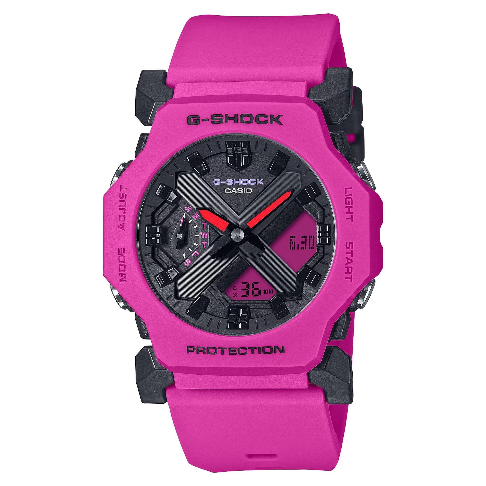 Relógio CASIO G-Shock Basic GA-2300-4AER (Carbono e resina - Rosa)