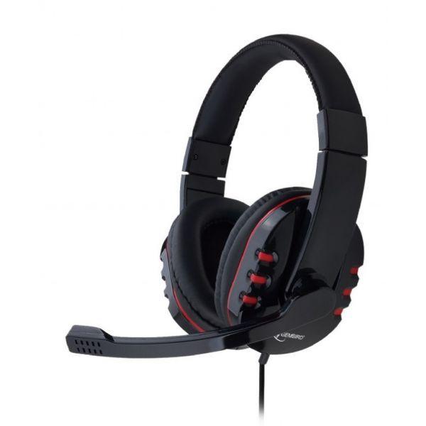 Headset Gaming GEMBIRD GHS-402 (Binaural - Com fios - Circum-aural - Preto), miniatura 2