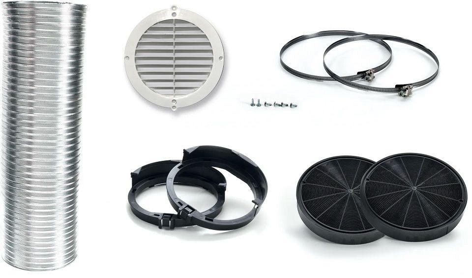 Kit de Recirculação BOSCH DHZ5605 (Preto/Prateado), miniatura 2